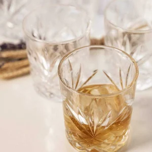 Newgrange Living Set Of 6 Adare Whiskey Glasses* Homeware