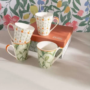 Carraig Donn HOME Set Of 4 Country Chic Mugs* Homeware