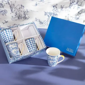 Carraig Donn HOME Set Of 4 French Mugs* Homeware