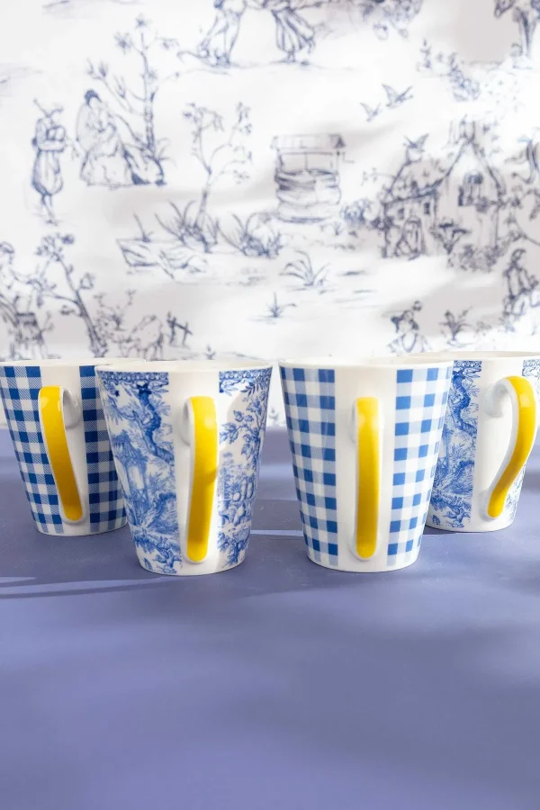 Carraig Donn HOME Set Of 4 French Mugs* Homeware