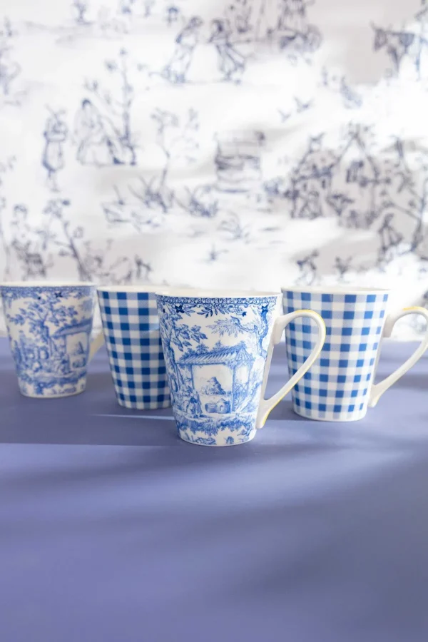 Carraig Donn HOME Set Of 4 French Mugs* Homeware