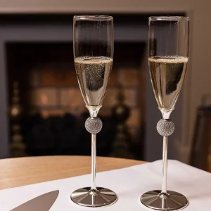 Carraig Donn Living Set Of 2 Wedding Toasting Flutes* Homeware