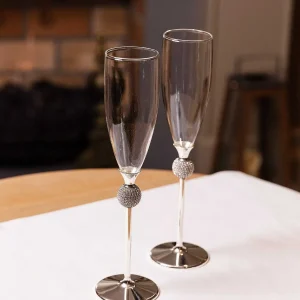 Carraig Donn Living Set Of 2 Wedding Toasting Flutes* Homeware