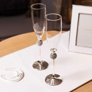 Carraig Donn Living Set Of 2 Wedding Toasting Flutes* Homeware