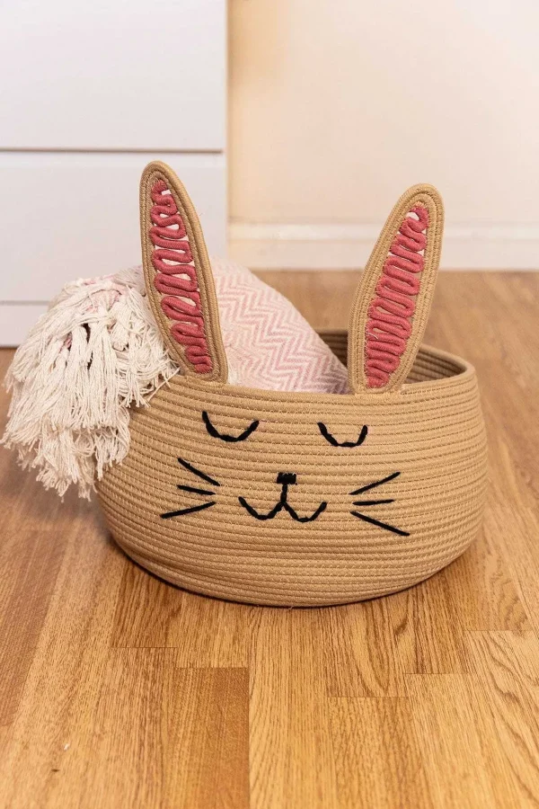 Carraig Donn HOME Set Of 2 Woven Bunny Baskets* Homeware