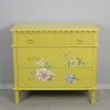 Carraig Donn HOME Siena Yellow Floral 3 Drawer Chest* Homeware