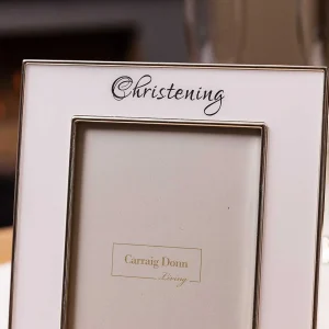 Carraig Donn Living Silver Christening Frame 5X7* Homeware