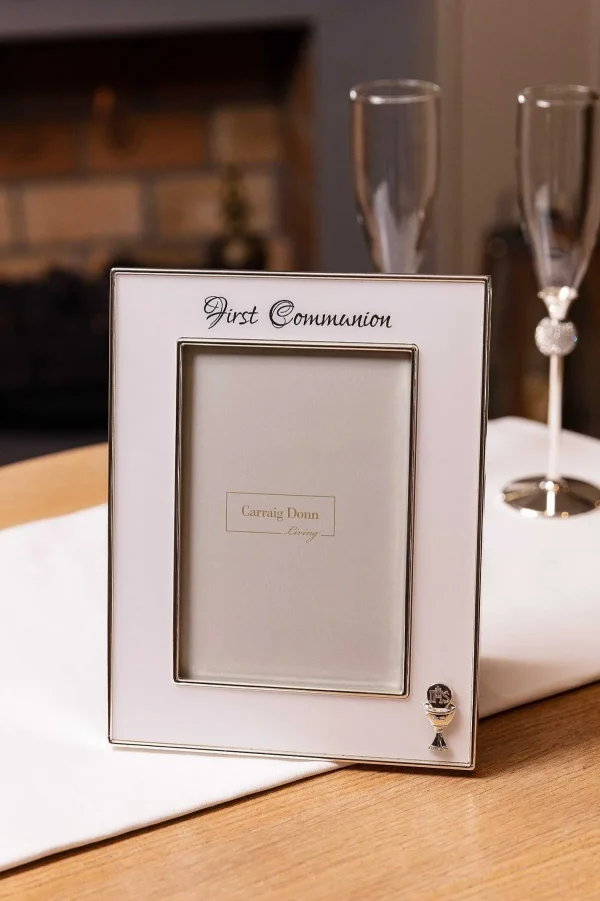 Carraig Donn Living Silver Communion Photo Frame* Homeware