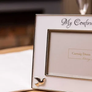 Carraig Donn Living Silver Confirmation Frame* Homeware