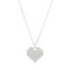 Knight & Day Silver Cut Out Heart Pendant* Boxed Gifts