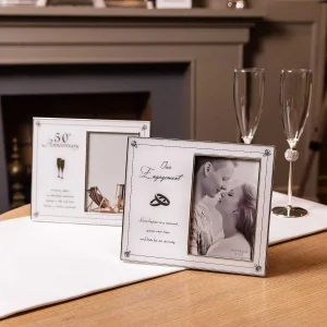 Carraig Donn Living Silver Engagement Frame* Homeware