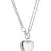 Knight & Day Silver Heart Necklace* Necklaces