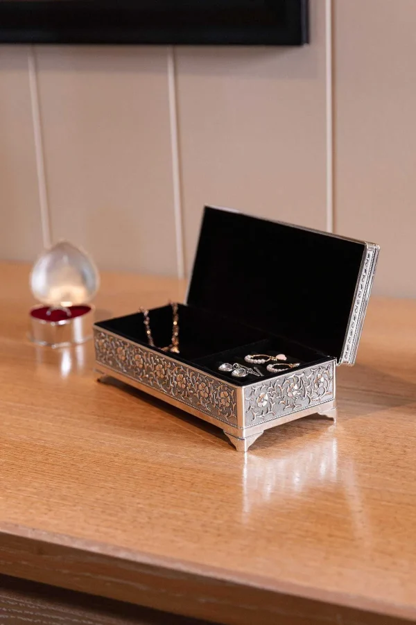 Carraig Donn Living Silver Jewellery Box* Homeware