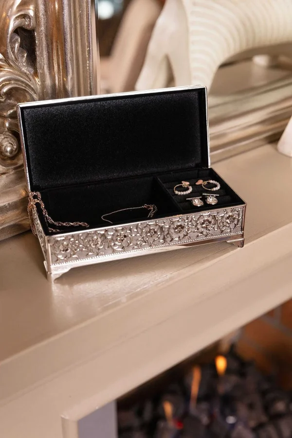 Carraig Donn Living Silver Jewellery Box* Homeware