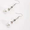 Soul Jewellery Silver Pearl Drop Earrings* Earrings