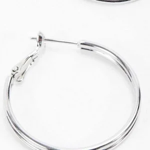 Soul Jewellery Silver Tone Hoop Earrings* Earrings