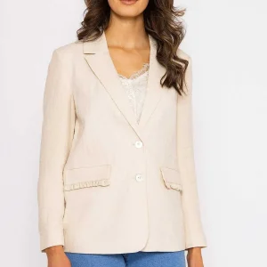 Vero Moda Simana Classic Blazer In Cream*Women Blazers