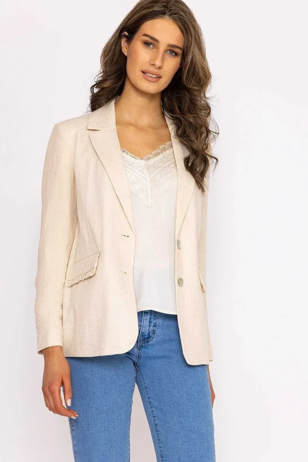 Vero Moda Simana Classic Blazer In Cream*Women Blazers