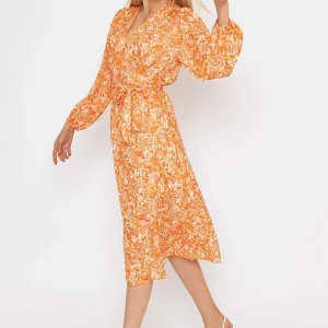 Pala D'oro Sinead Midi Dress In Orange*Women Dresses & Jumpsuits