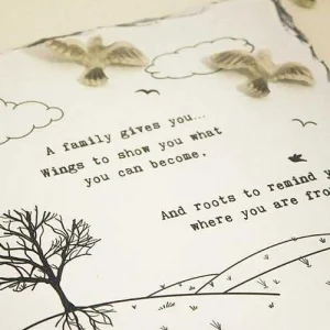 Amilie Slatecraft Art - Wings & Roots* Homeware