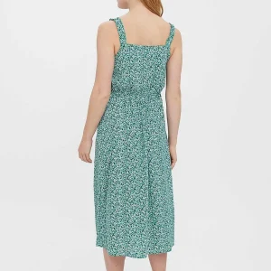 Vero Moda Sleeveless Dress In Green Print*Women Dresses & Jumpsuits