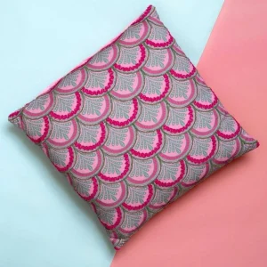 Carraig Donn Dwell Sloane Pink Printed Cushion* Homeware