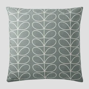 Orla Kiely Small Linear Stem Duck Egg 50X50Cm Cushion* Homeware