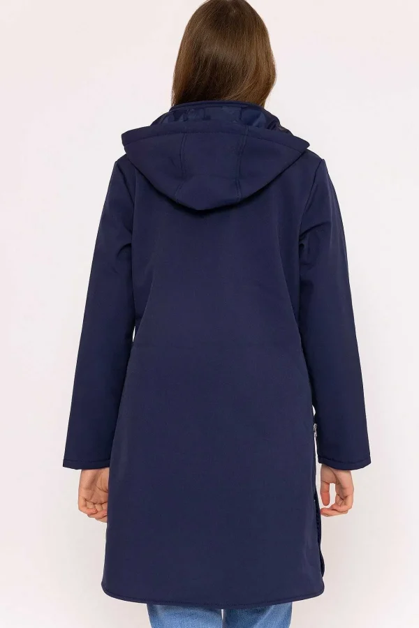 Kelly & Grace Weekend Soft Shell Jacket In Navy*Women Coats & Jackets