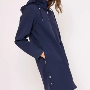 Kelly & Grace Weekend Soft Shell Jacket In Navy*Women Coats & Jackets