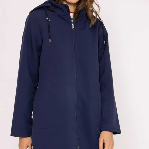 Kelly & Grace Weekend Soft Shell Jacket In Navy*Women Coats & Jackets