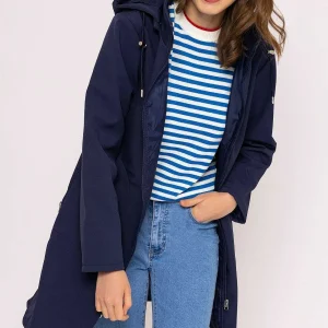 Kelly & Grace Weekend Soft Shell Jacket In Navy*Women Coats & Jackets