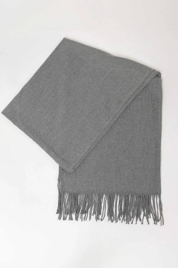 SOUL Accessories Soft Touch Scarf In Grey* Accessories