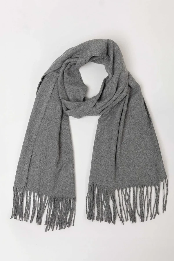 SOUL Accessories Soft Touch Scarf In Grey* Accessories