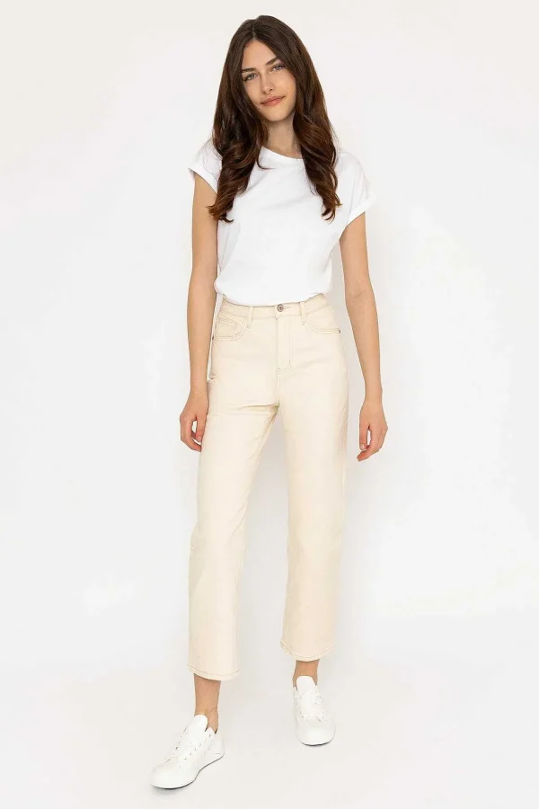 Oraije Solange Cream Straight Leg Jeans*Women Jeans & Trousers