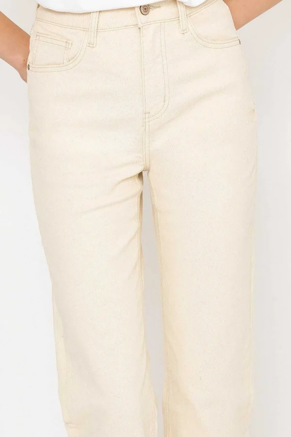 Oraije Solange Cream Straight Leg Jeans*Women Jeans & Trousers