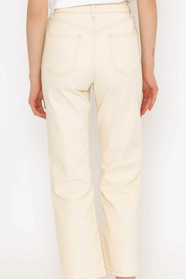 Oraije Solange Cream Straight Leg Jeans*Women Jeans & Trousers