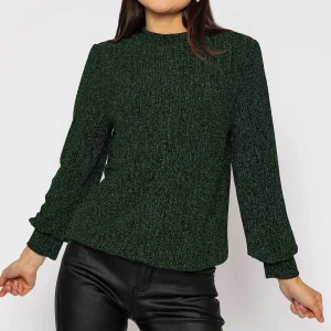 Pala D'oro Sparkle Top In Green*Women Tops & Blouses