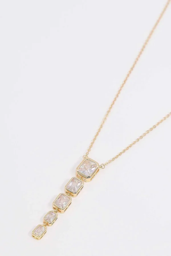 Soul Jewellery Square Drop Necklace* Necklaces