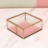 Carraig Donn Dwell Square Glass Lidded Jewellery Box* Homeware