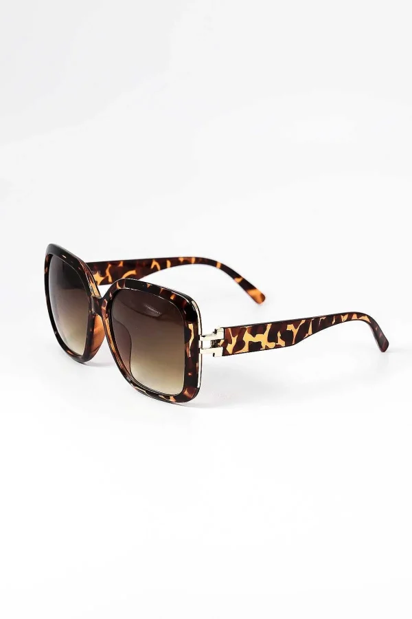 SOUL Accessories Square Sunglasses In Brown* Sunglasses