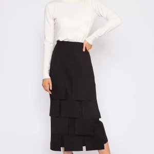 Peruzzi Squares Skirt In Black*Women Skirts & Shorts