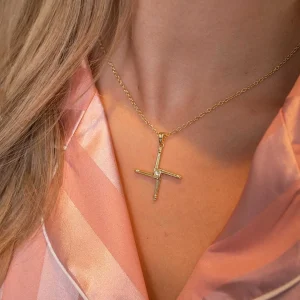 Cherish St. Brigids Cross In Gold*Women As Seen On Social