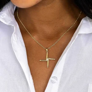 Cherish St. Brigids Cross In Gold*Women As Seen On Social