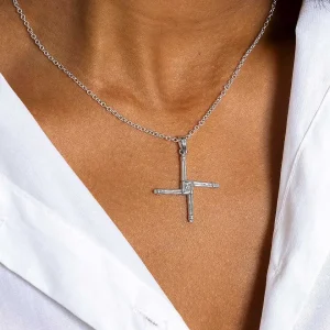 Cherish St. Brigids Cross In Silver*Women As Seen On Social