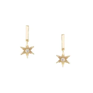 Tipperary Crystal Jewellery Star Drop Earrings* Boxed Gifts