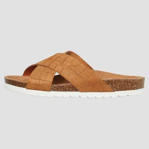 Vero Moda Stina Leather Sandals In Camel* Footwear