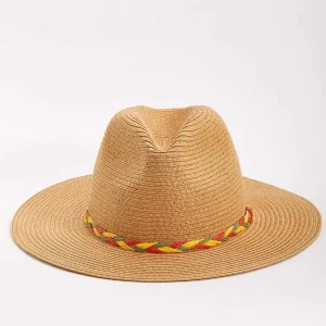 SOUL Accessories Straw Hat With Multi Trim* Hats