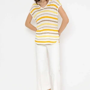 B.Young Striped Rokoko T-Shirt*Women Tops & Blouses