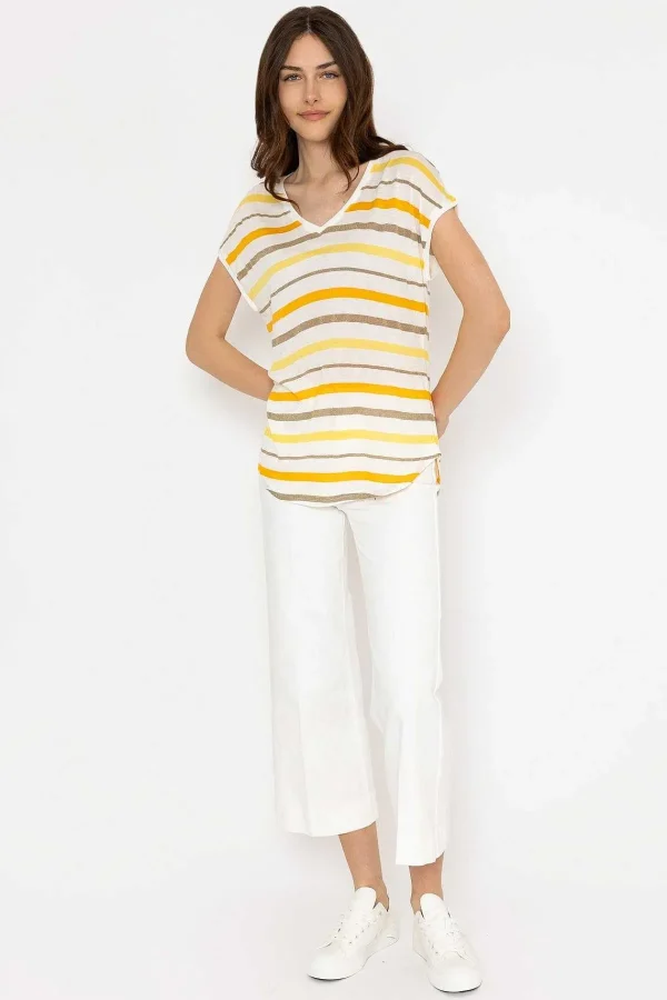 B.Young Striped Rokoko T-Shirt*Women Tops & Blouses