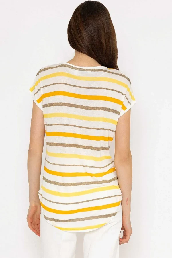 B.Young Striped Rokoko T-Shirt*Women Tops & Blouses